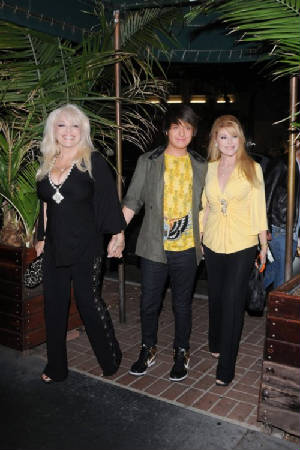 Daniel with mom Audrey and grandmother Ruth out on the town